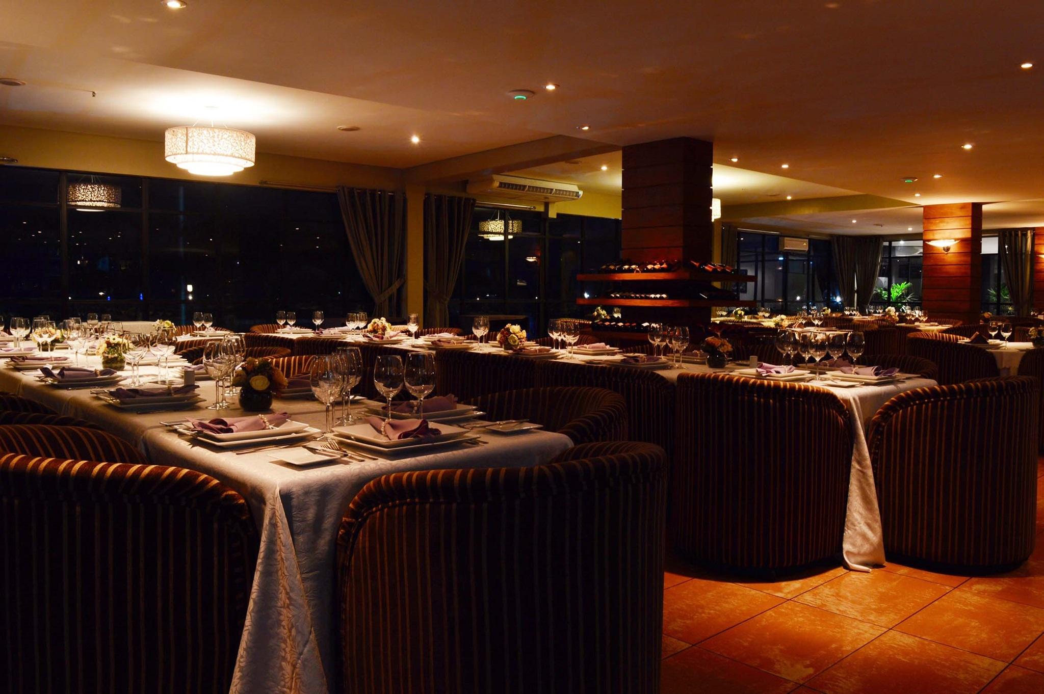 Marina Park Hotel Fortaleza  Exteriör bild Restaurant