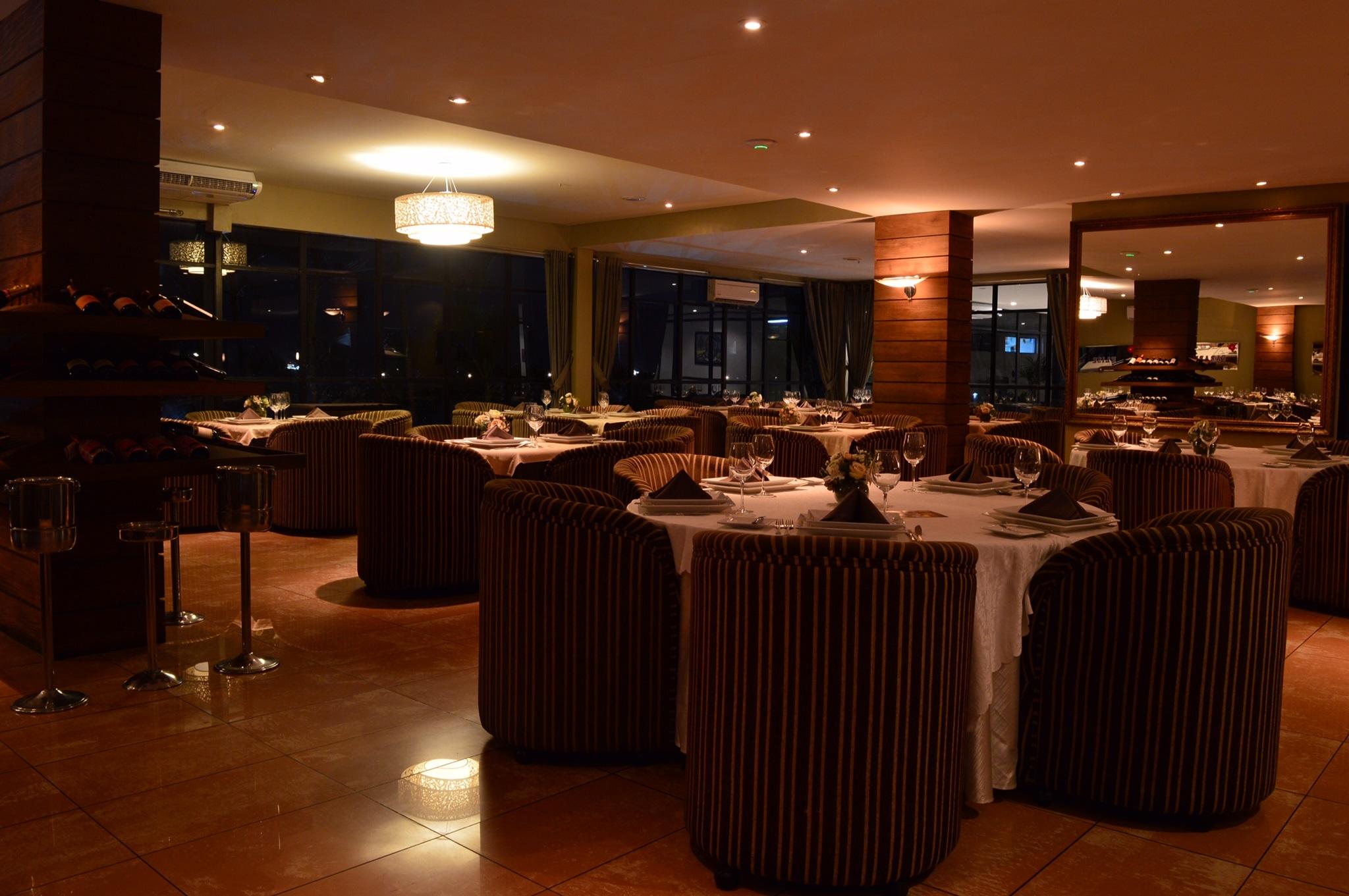Marina Park Hotel Fortaleza  Exteriör bild Restaurant