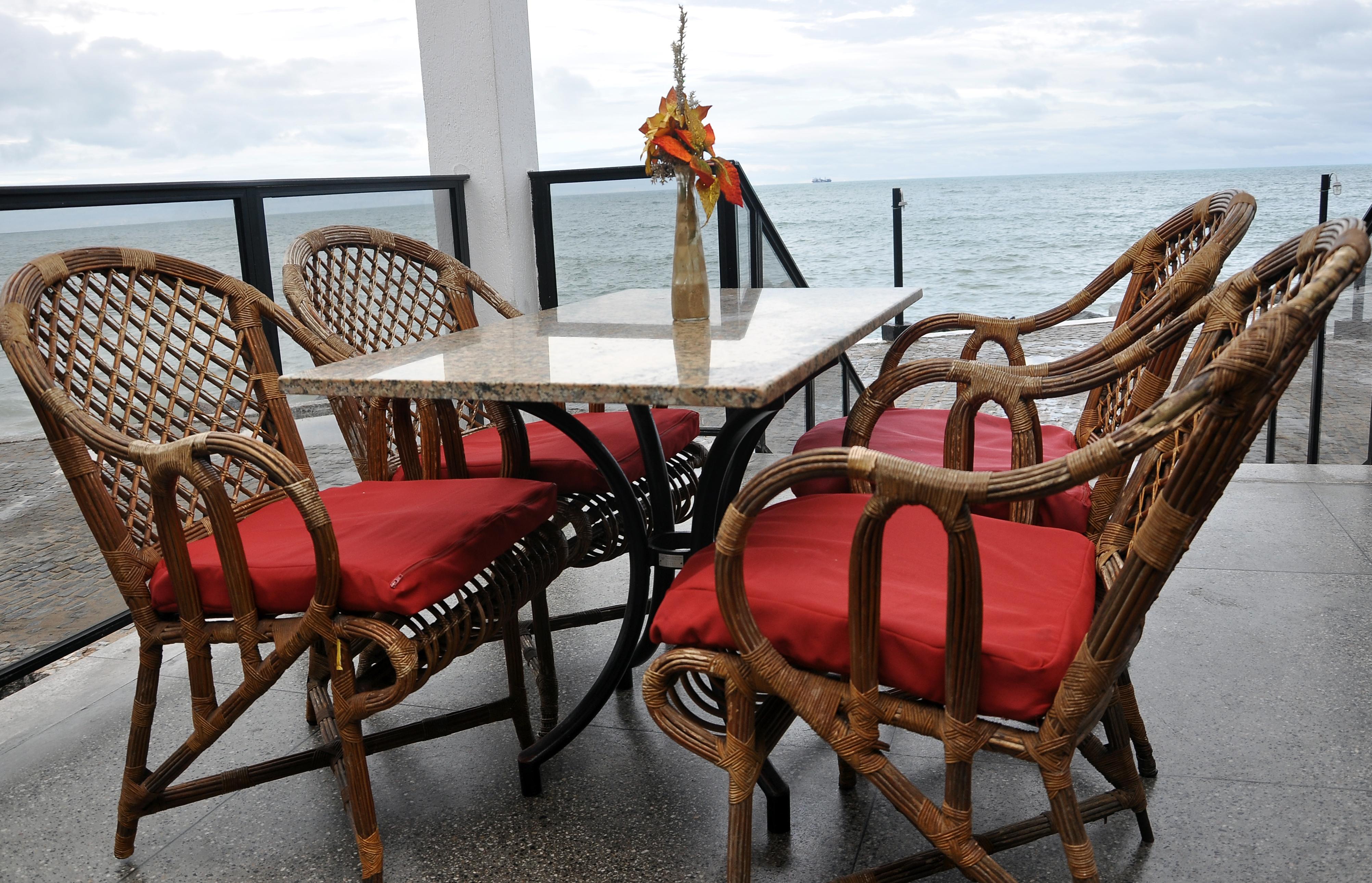 Marina Park Hotel Fortaleza  Exteriör bild Bamboo furniture