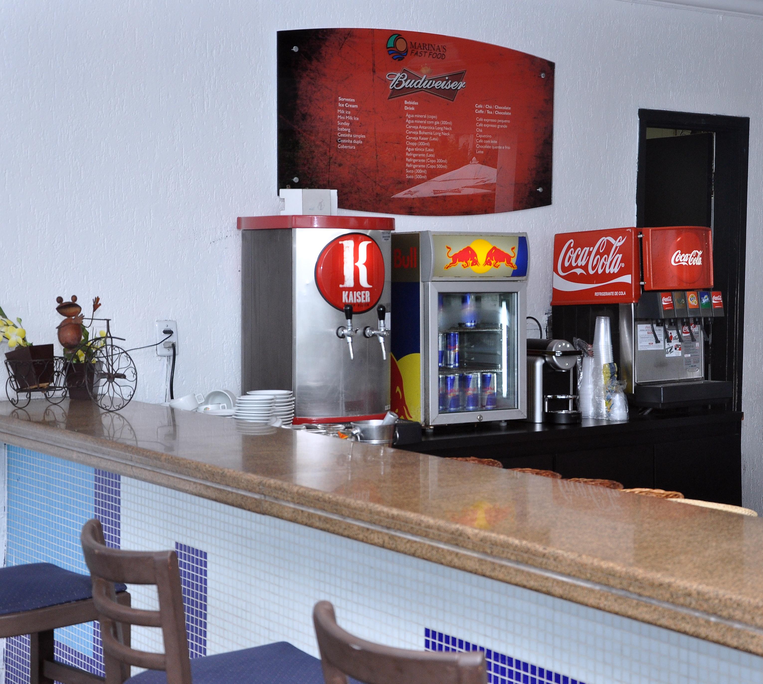Marina Park Hotel Fortaleza  Exteriör bild A 3D rendering of a bar
