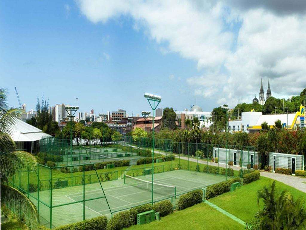 Marina Park Hotel Fortaleza  Exteriör bild Tennis courts at the club